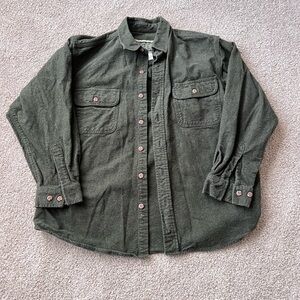 Field & Stream Dark Green Cotton Jacket
